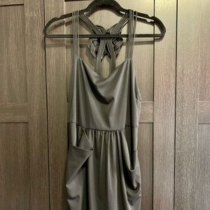 Zara dress with knotted flower detail on back